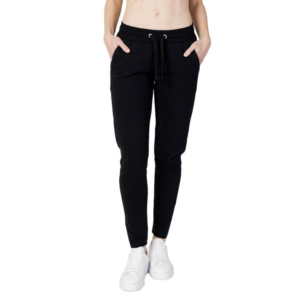 Blauer Black Cotton Joggers (Workout Pants)