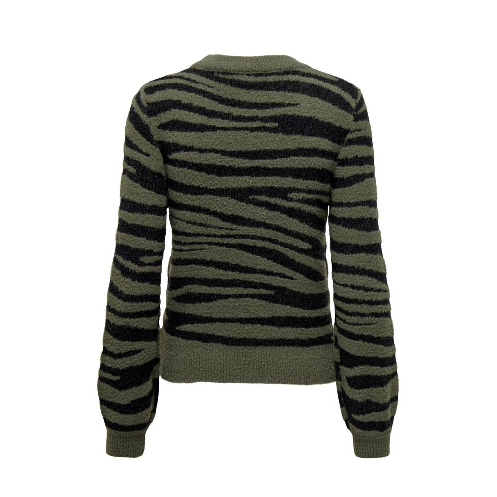 Jacqueline De Yong Green Nylon Sweatshirt