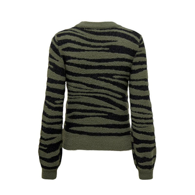 Jacqueline De Yong Green Nylon Sweatshirt