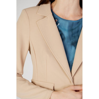 Rinascimento Beige Polyester Blazer