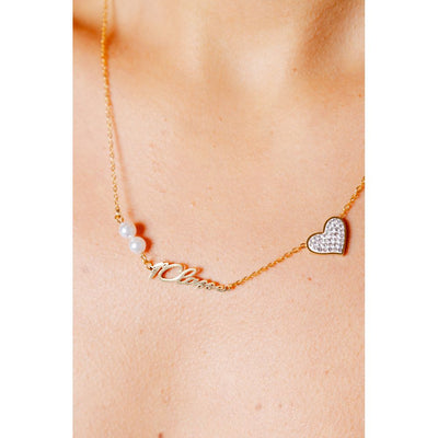 Alviero Martini Prima Classe Gold Stainless Steel Necklace