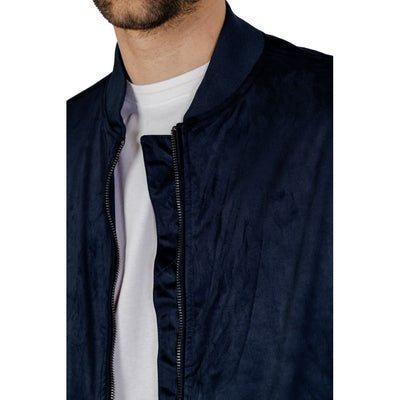 Hamaki-Ho Blue Polyester Jackets & Coat
