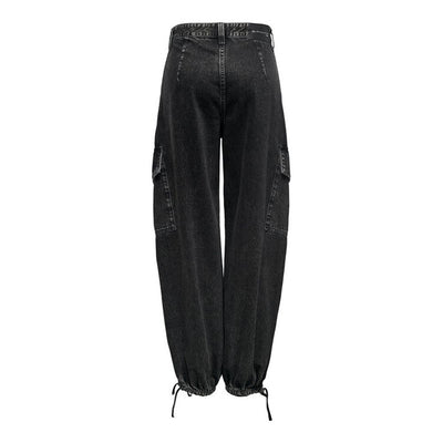 Only Black Cotton Boyfriend Jeans