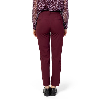Street One Bordeaux Polyester Pant