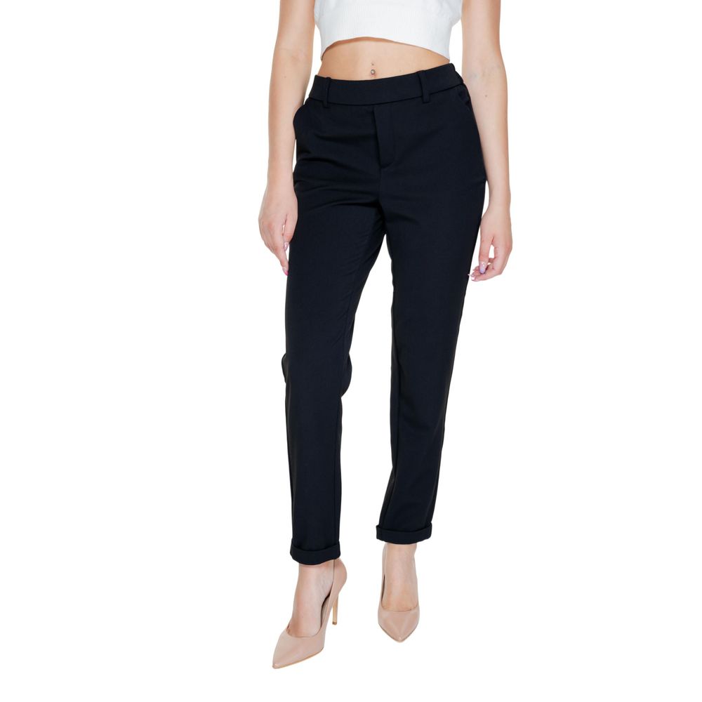 Vero Moda Black Polyester Pant