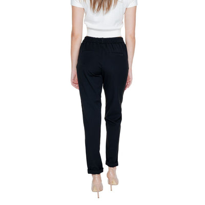 Vero Moda Black Polyester Pant