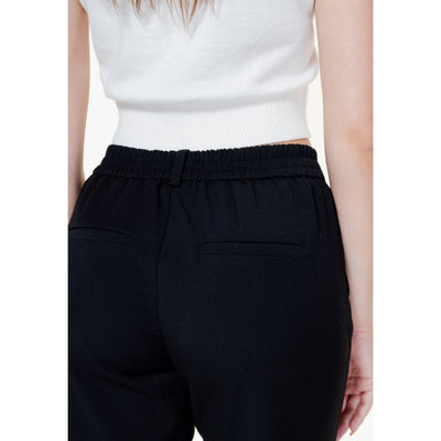 Vero Moda Black Polyester Pant