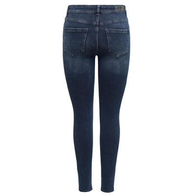 Only Blue Cotton Skinny Jeans