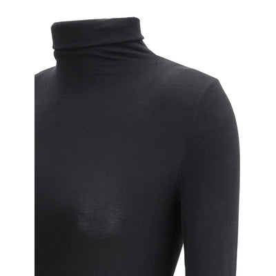 Wolford Black Polyamide Top