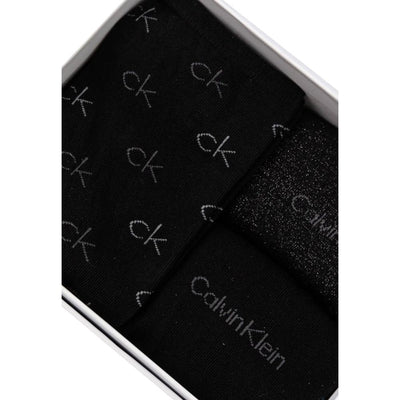 Calvin Klein Black Cotton Socks