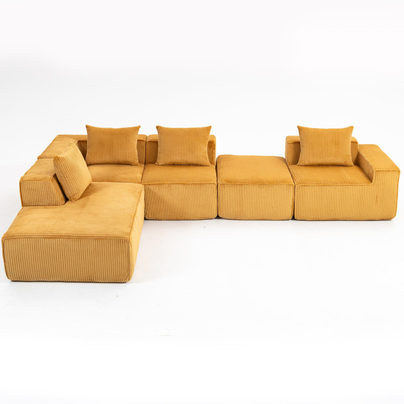 Multi person modular compression sofa that can be freely combined -33005-5