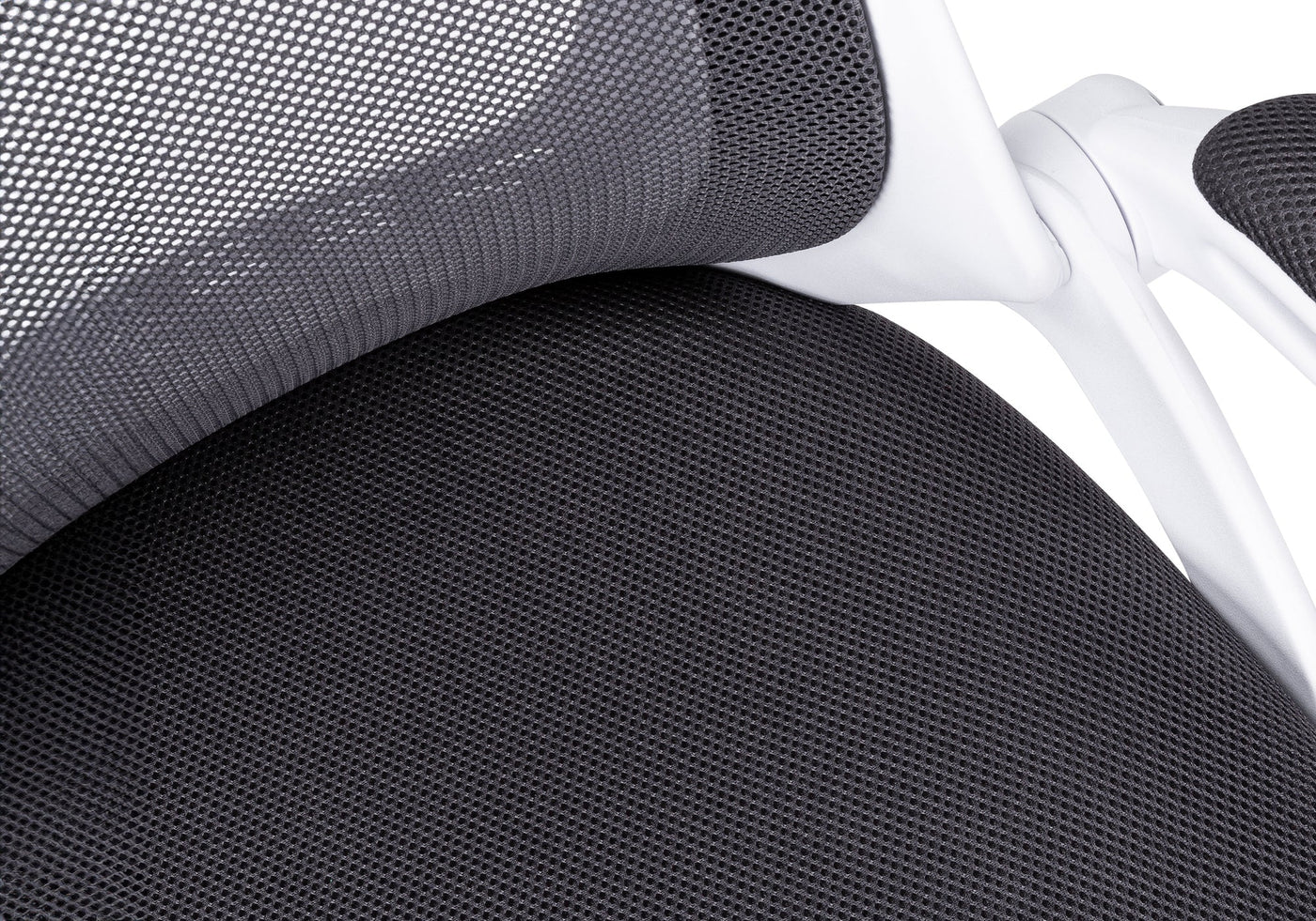 Office Chair, Adjustable Height, Swivel, Ergonomic, Armrests, Computer Desk, Work, Grey Mesh, Chrome Metal, Contemporary, Modern