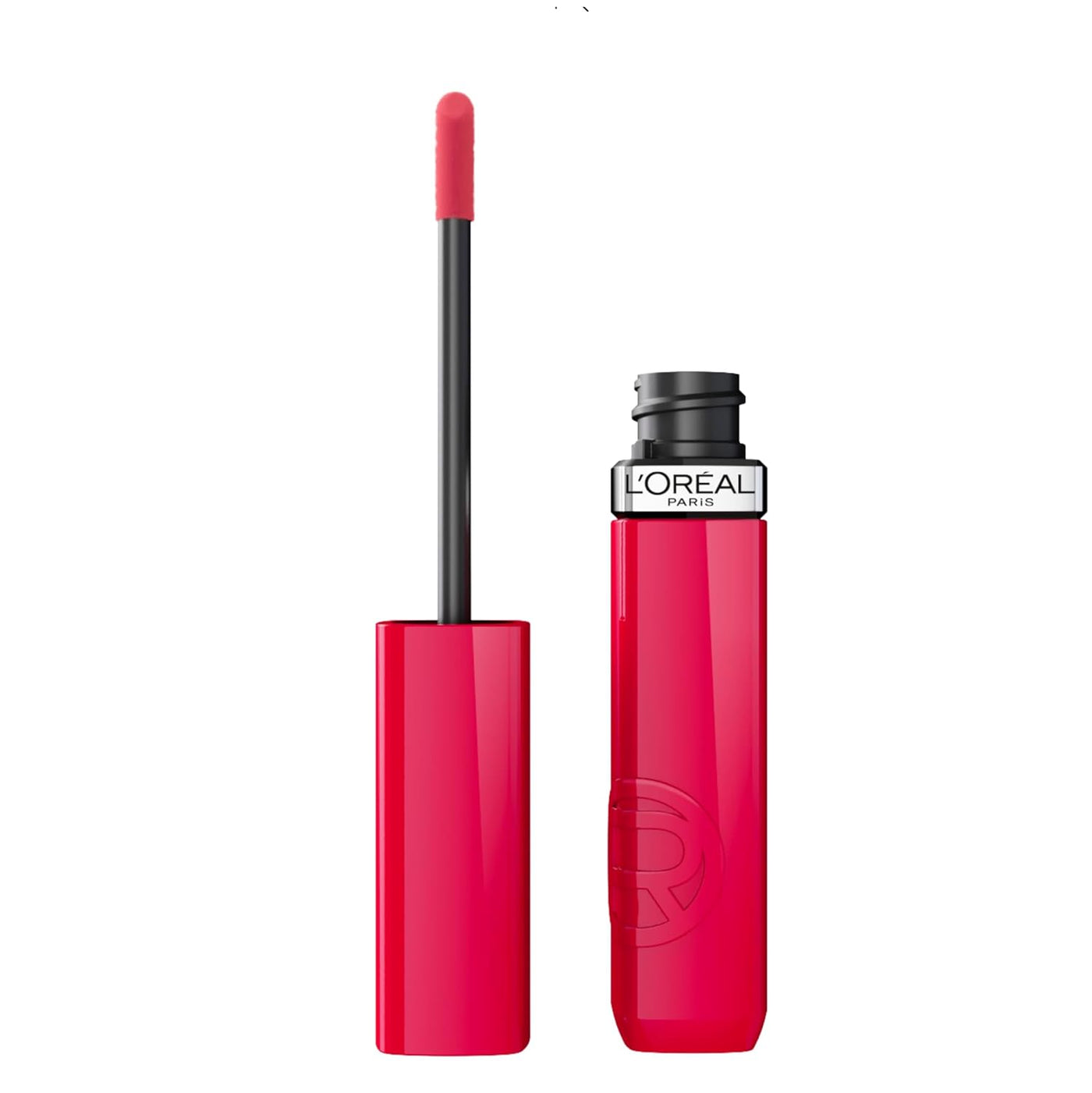 L'Oreal Paris Infallible Lacque Resistance Liquid Lipstick, 16HR Long Lasting Lip Makeup with Lacquer-Like Shine and Zero Transfer, 601, Worth It