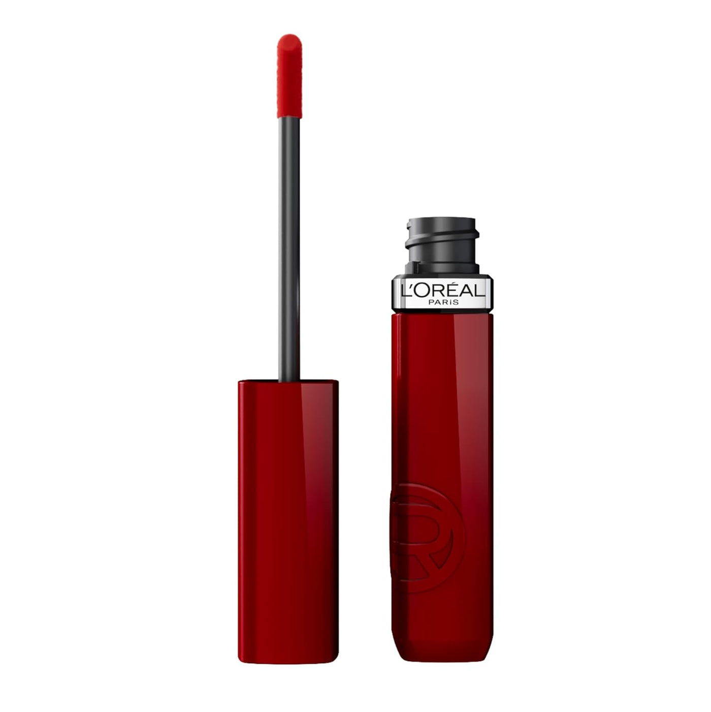 L'Oreal Paris Infallible Lacque Resistance Liquid Lipstick, 16HR Long Lasting Lip Makeup with Lacquer-Like Shine and Zero Transfer, 601, Worth It