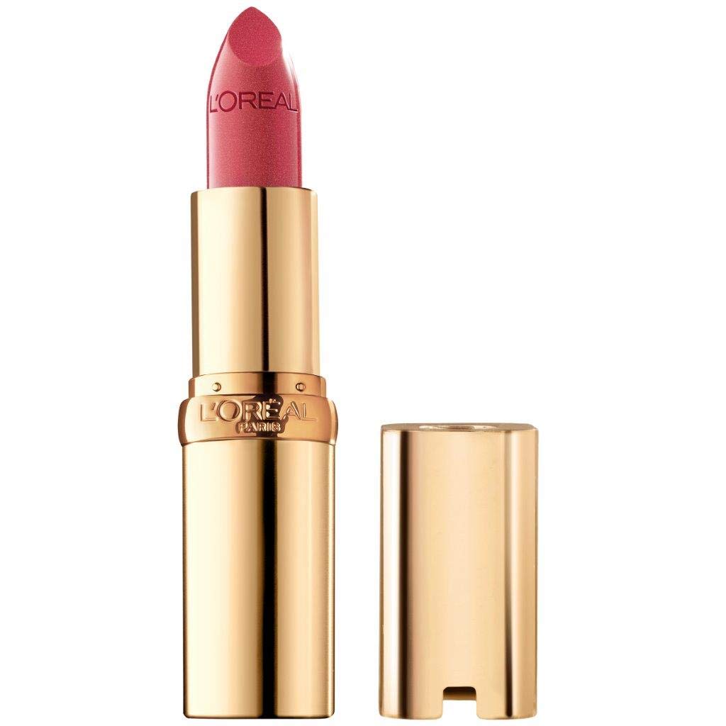 L'Oreal Paris Colour Riche Satin Lipstick for Moisturized Lips,Lip Makeup with Argan Oil and Vitamin E,Worth It,0.13 Oz