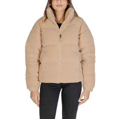 Columbia Beige Nylon Coat