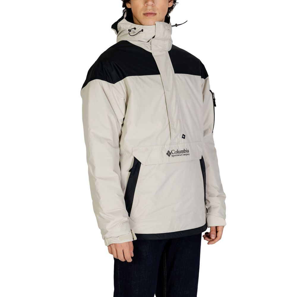 Columbia Gray Nylon Jackets & Coat