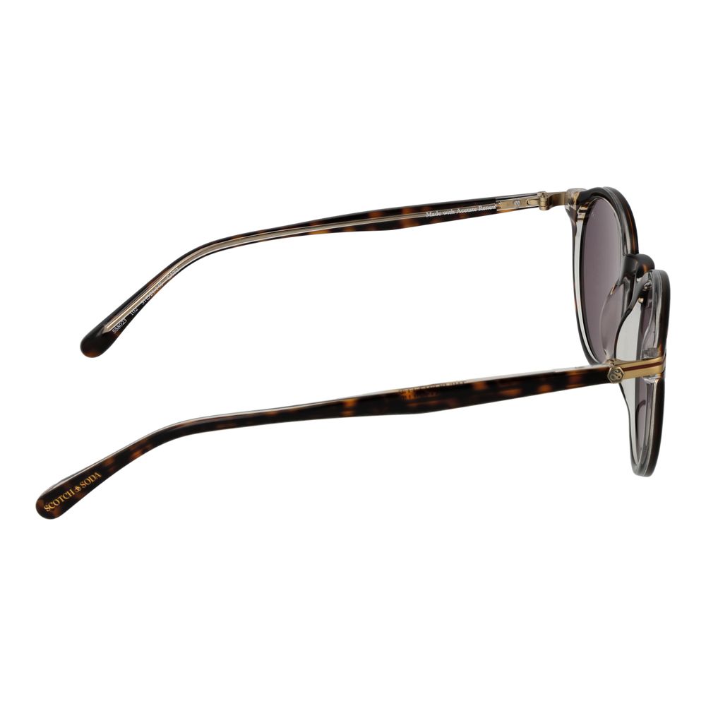 Scotch & Soda Brown Acetate Sunglasses