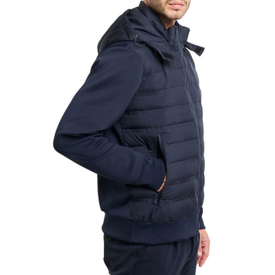 People Of Shibuya Blue Polyester Men Jacket