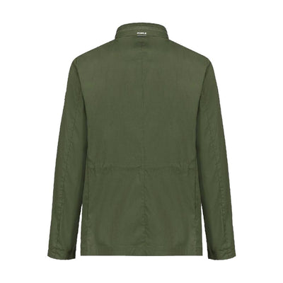 People Of Shibuya Green Cotton Men's Jacket