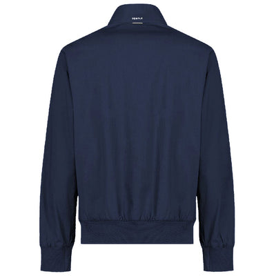People Of Shibuya Blue Cotton Men's Bomber Jacket