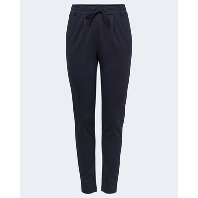 Only Blue Viscose Casual Pants