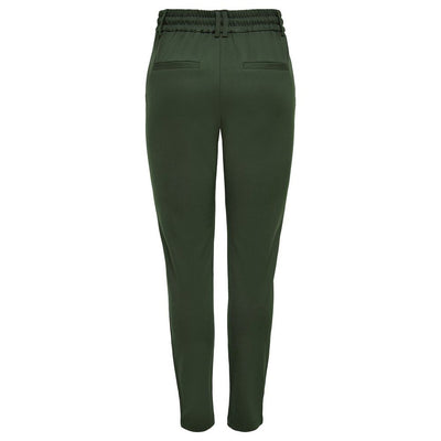 Only Green Viscose Casual Pants