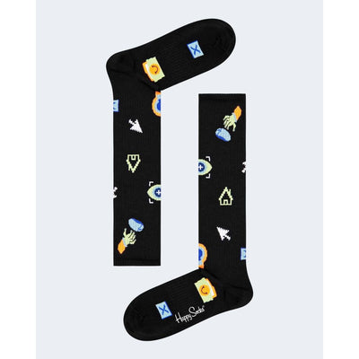 Happy Socks Black Cotton Socks