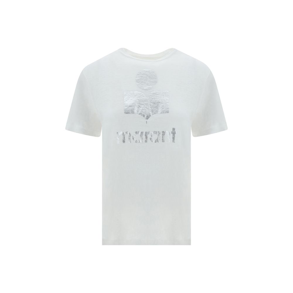 Marant Etoile White Linen T-Shirt