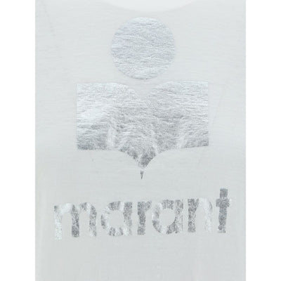 Marant Etoile White Linen T-Shirt