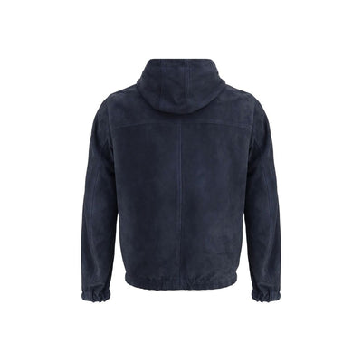 Valstar Blue Calf Leather Bos Taurus Shell Jacket