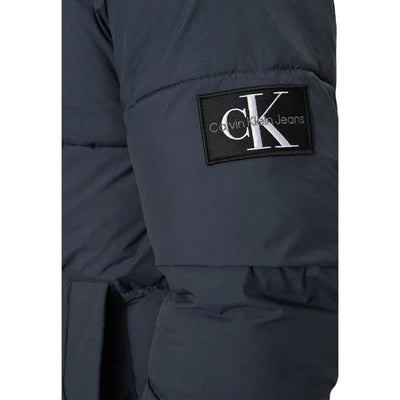 Calvin Klein Jeans Blue Polyamide Jackets & Coat