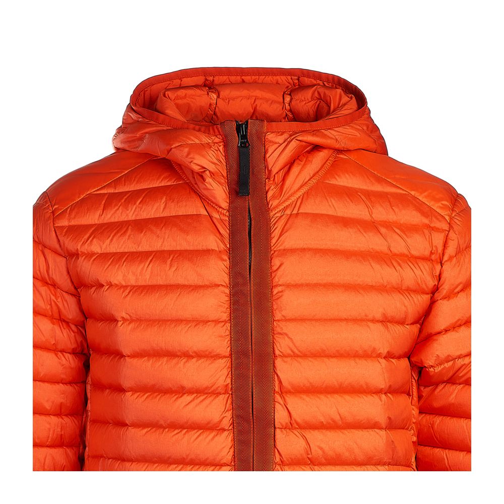 Stone Island Orange Nylon Men Jacket