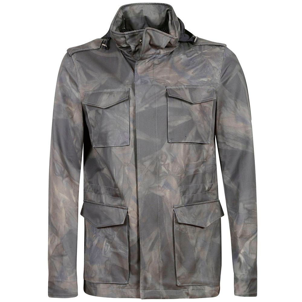 Herno Army Cotton Men Jacket
