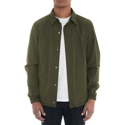 Herno Green Cotton Men Jacket