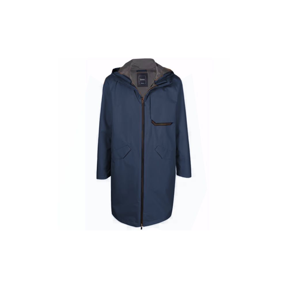 Herno Blue Nylon Men's Jacket