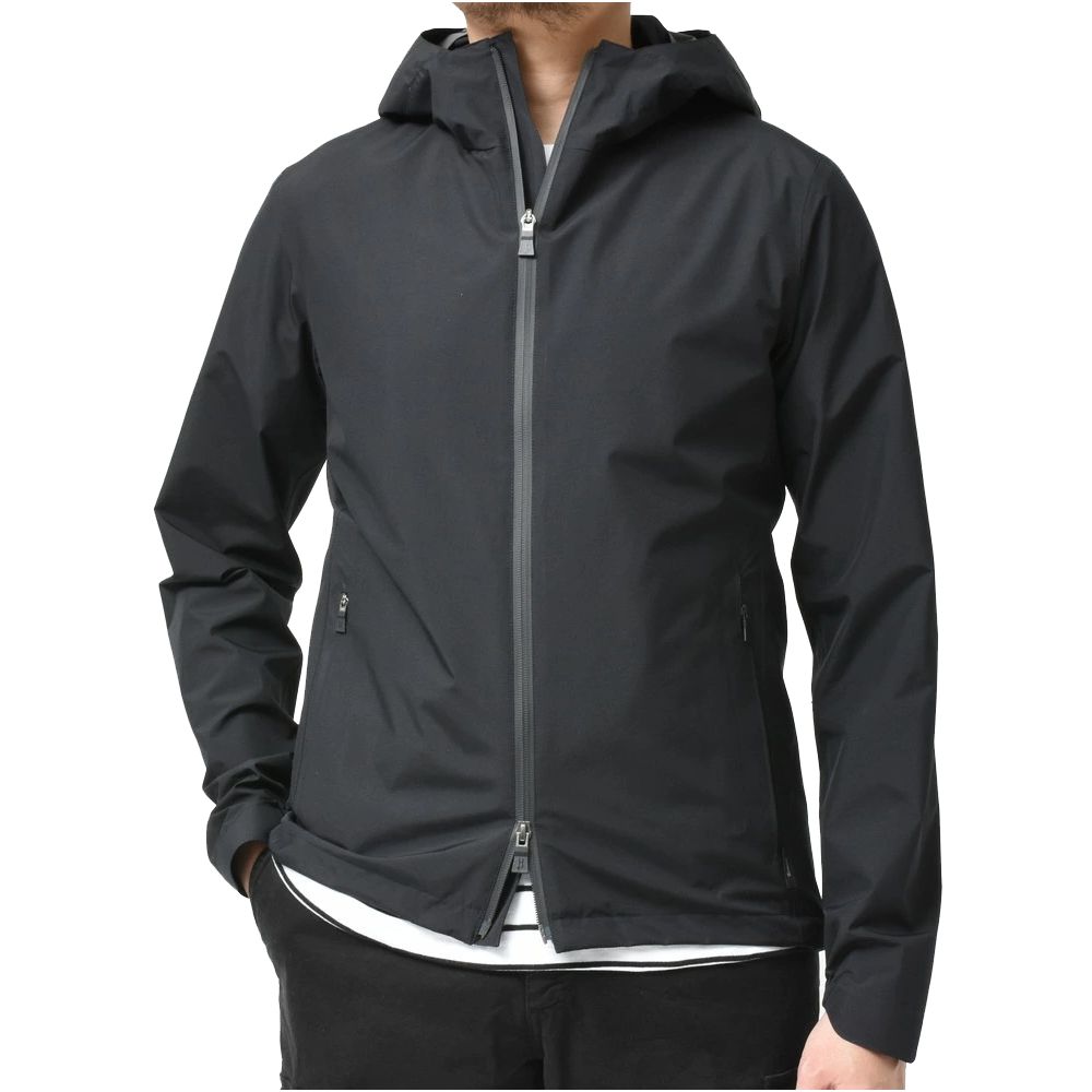 Herno Black Nylon Men Jacket