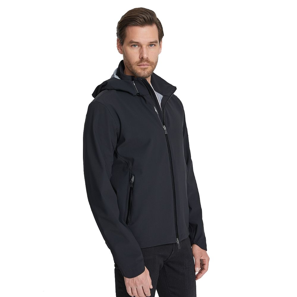 Herno Black Nylon Men Jacket