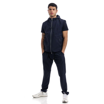 Herno Blue Nylon Men Jacket