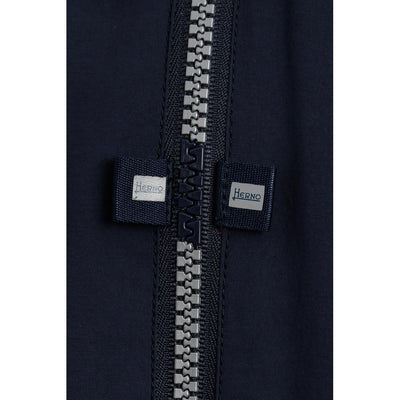 Herno Blue Nylon Men Jacket