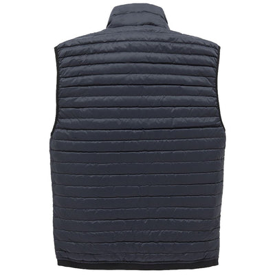 Refrigiwear Blue Nylon Men Vest with Down Padding