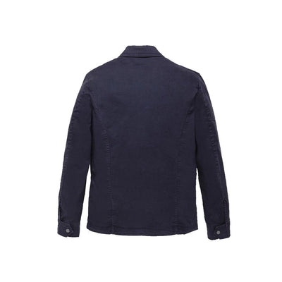 Refrigiwear Blue Cotton Men's Jacket
