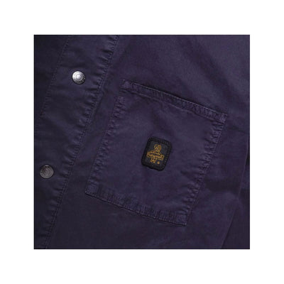 Refrigiwear Blue Cotton Men's Jacket