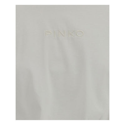 PINKO White Cotton T-Shirt