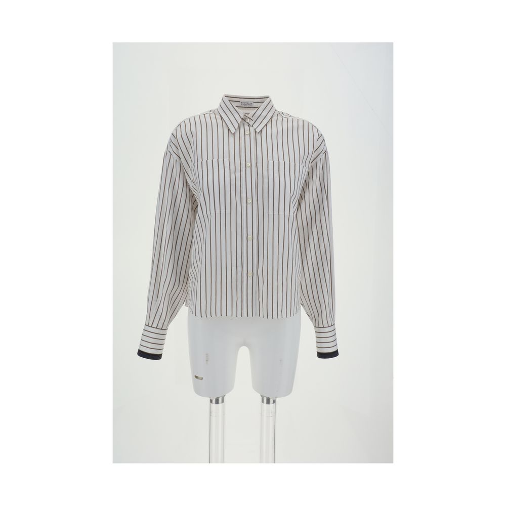 Brunello Cucinelli Striped Shirt