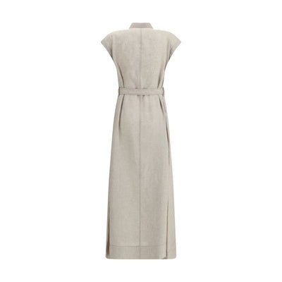 Brunello Cucinelli Long linen Dress