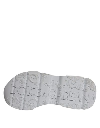 Dolce & Gabbana White Daymaster Low Top Sneakers Shoes