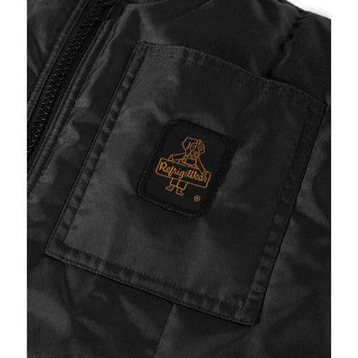 Refrigiwear Black Polyester Men Vest