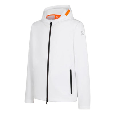 Suns White Polyester Men's Jacket