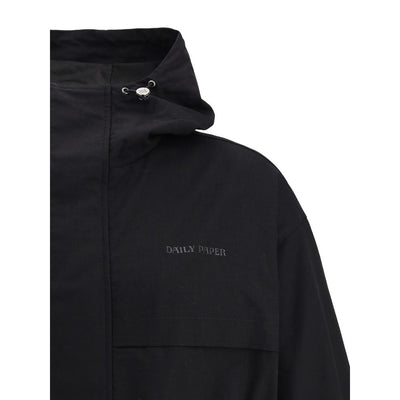 Daily Paper Black Cotton Shell Jacket